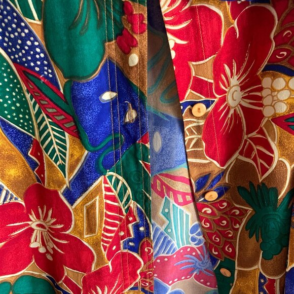 FraNces Paris Washable 100% Silk Shirt M - Picture 5 of 14